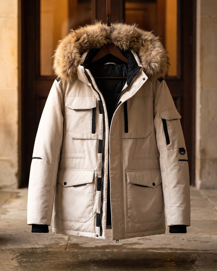 Francesco Fur-Trimmed Parka Jacket