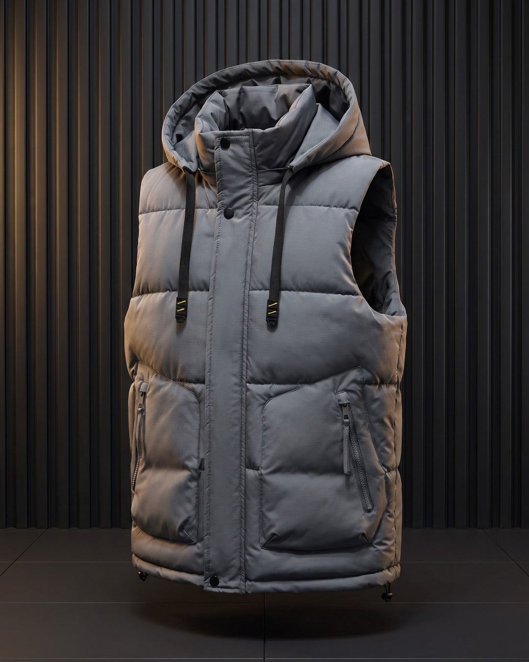 Luciano Hooded Puffer Vest