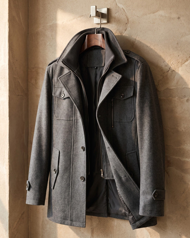 Eduardo Wool Field Coat