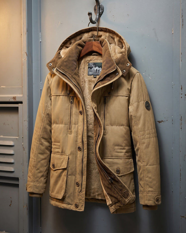 Fortunato Cotton Blend Winter Jacket