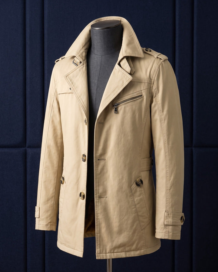 Cesare Cotton Trench Coat