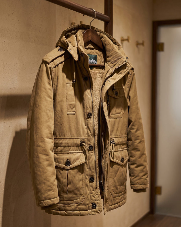 Vittorio Fleece-Lined Hooded Parka