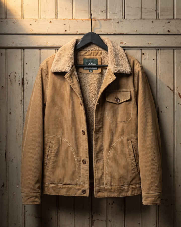 Julian Corduroy Sherpa-Lined Jacket
