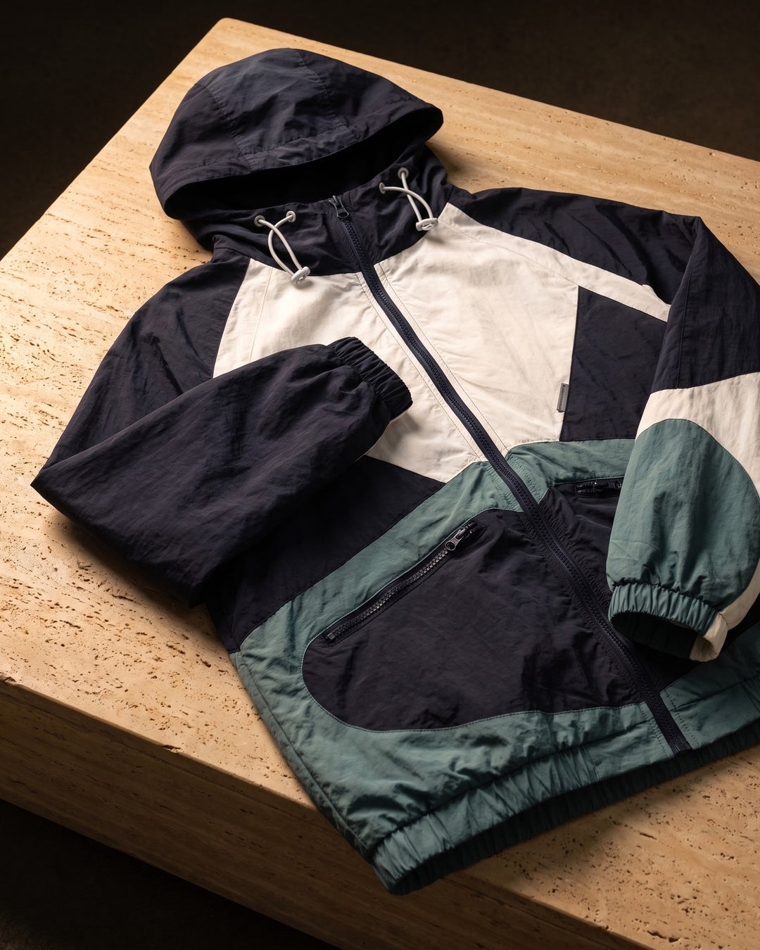 Rinaldo Hooded Windbreaker Jacket