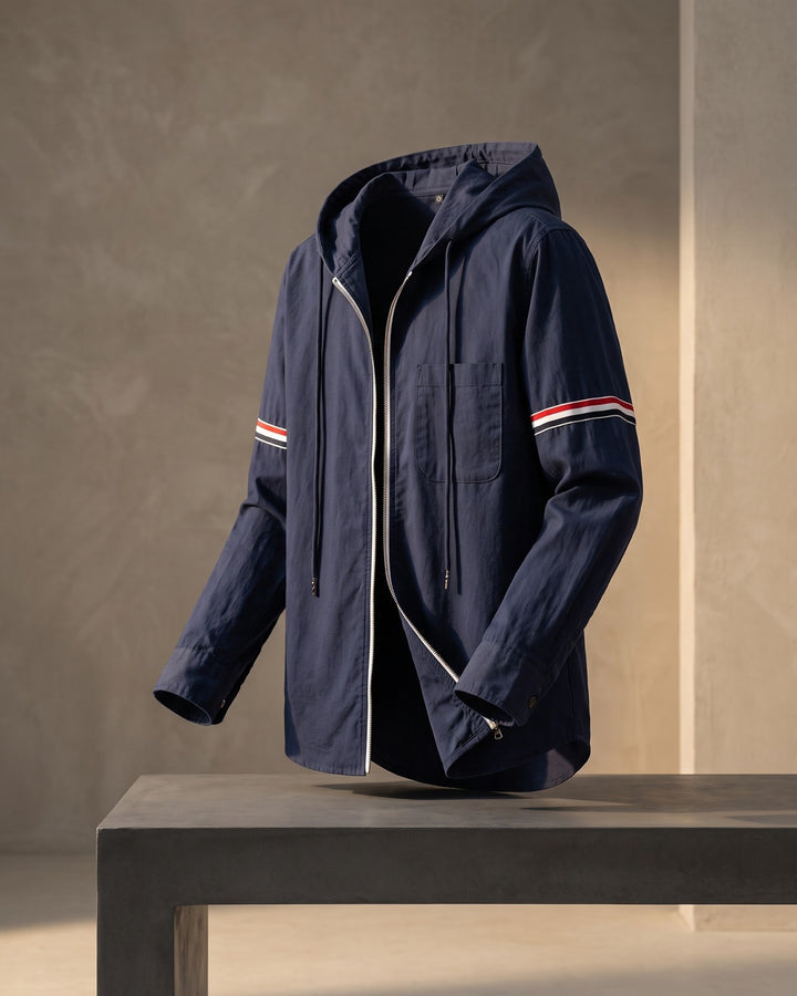 Pio Cotton Hooded Jacket