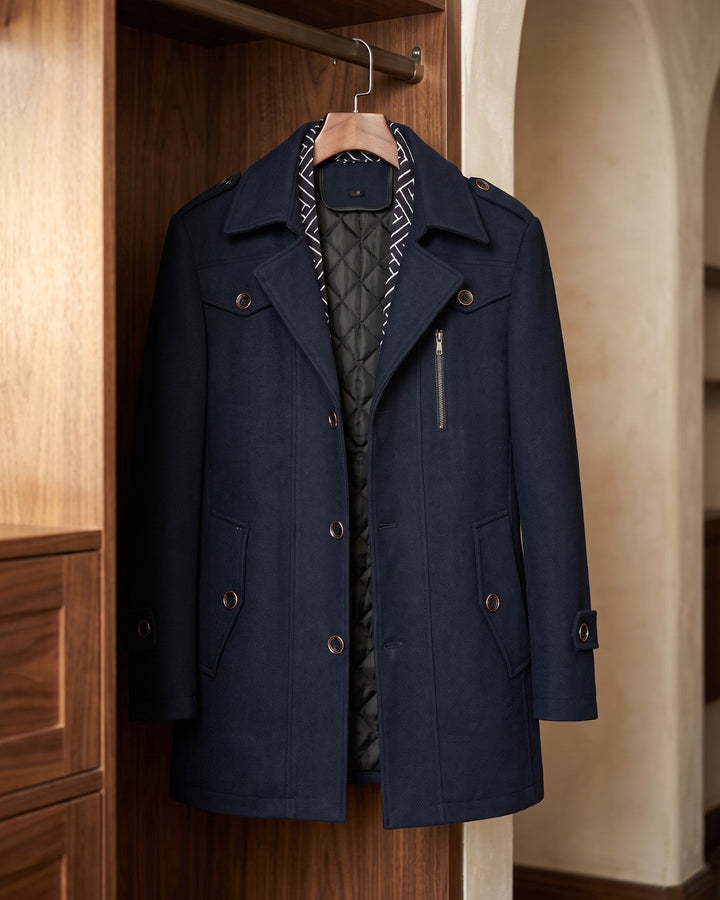 Dario Wool Overcoat