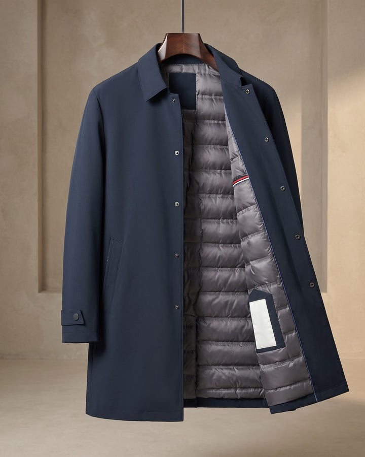 Enzo Down-Fill Mac Coat