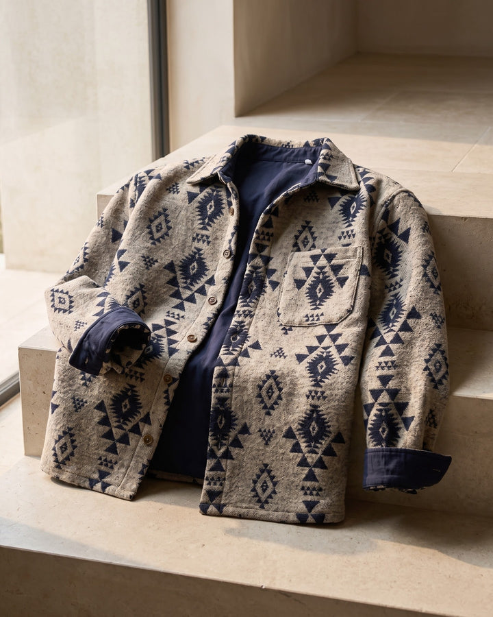 Luis Jacquard Overshirt