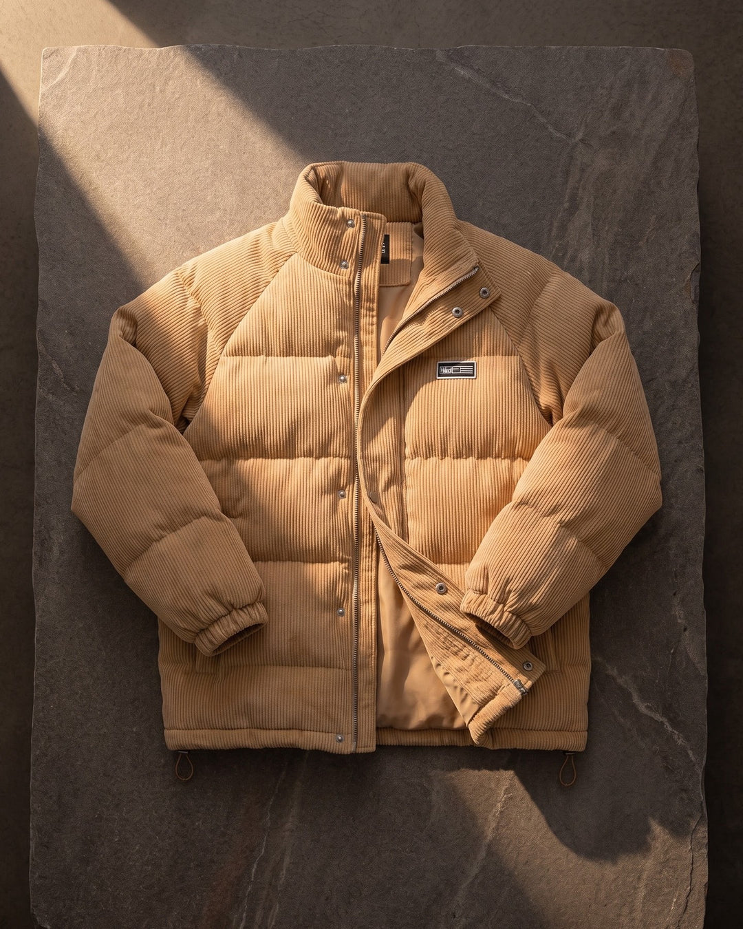 Cesar Corduroy Puffer Jacket