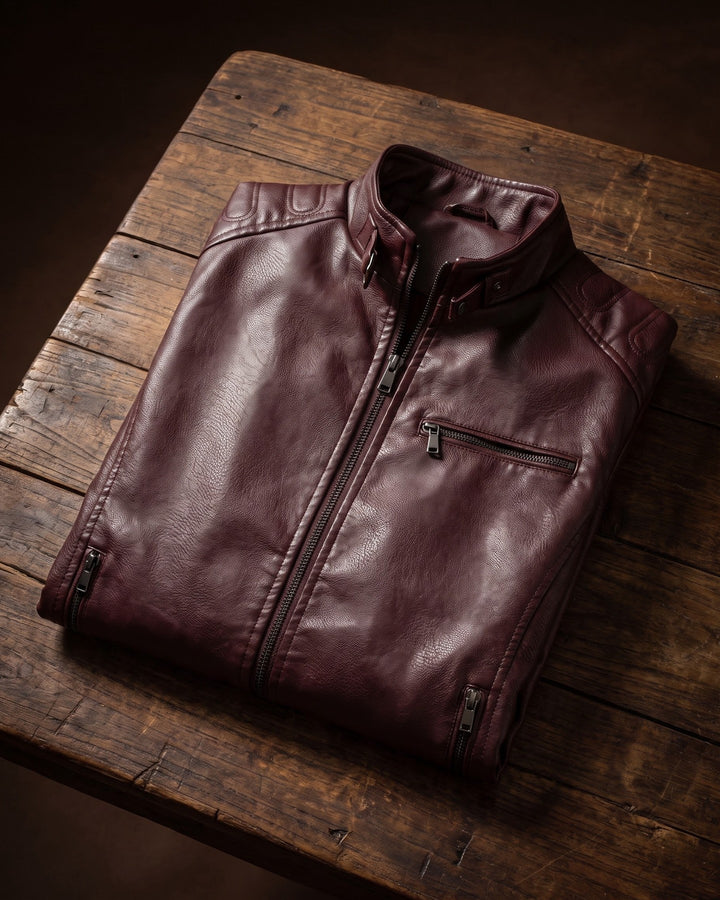 Pasquale Leather Moto Jacket
