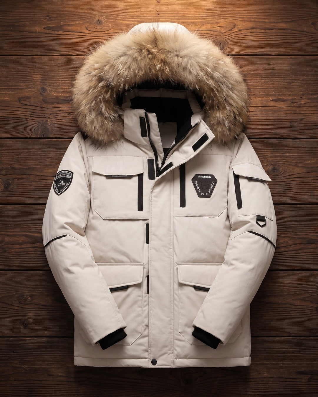 Francesco Fur-Trimmed Parka Jacket