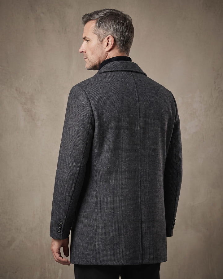 Ivo Wool Fur-Lined Overcoat
