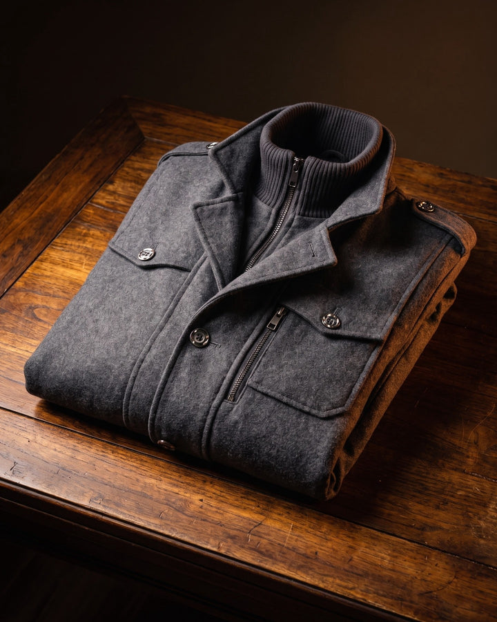 Eduardo Wool Field Coat