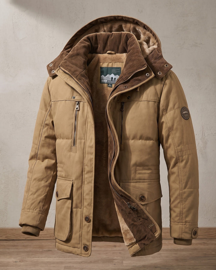 Fortunato Cotton Blend Winter Jacket