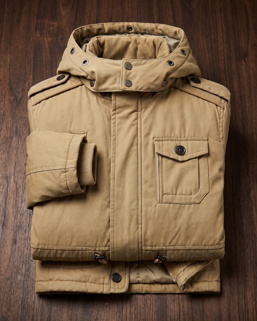 Vittorio Fleece-Lined Hooded Parka