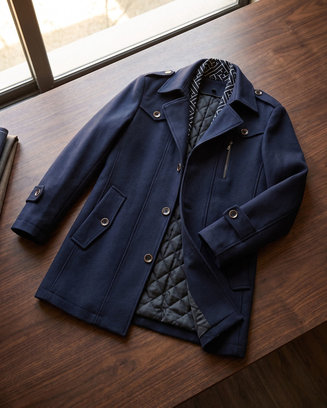 Dario Wool Overcoat