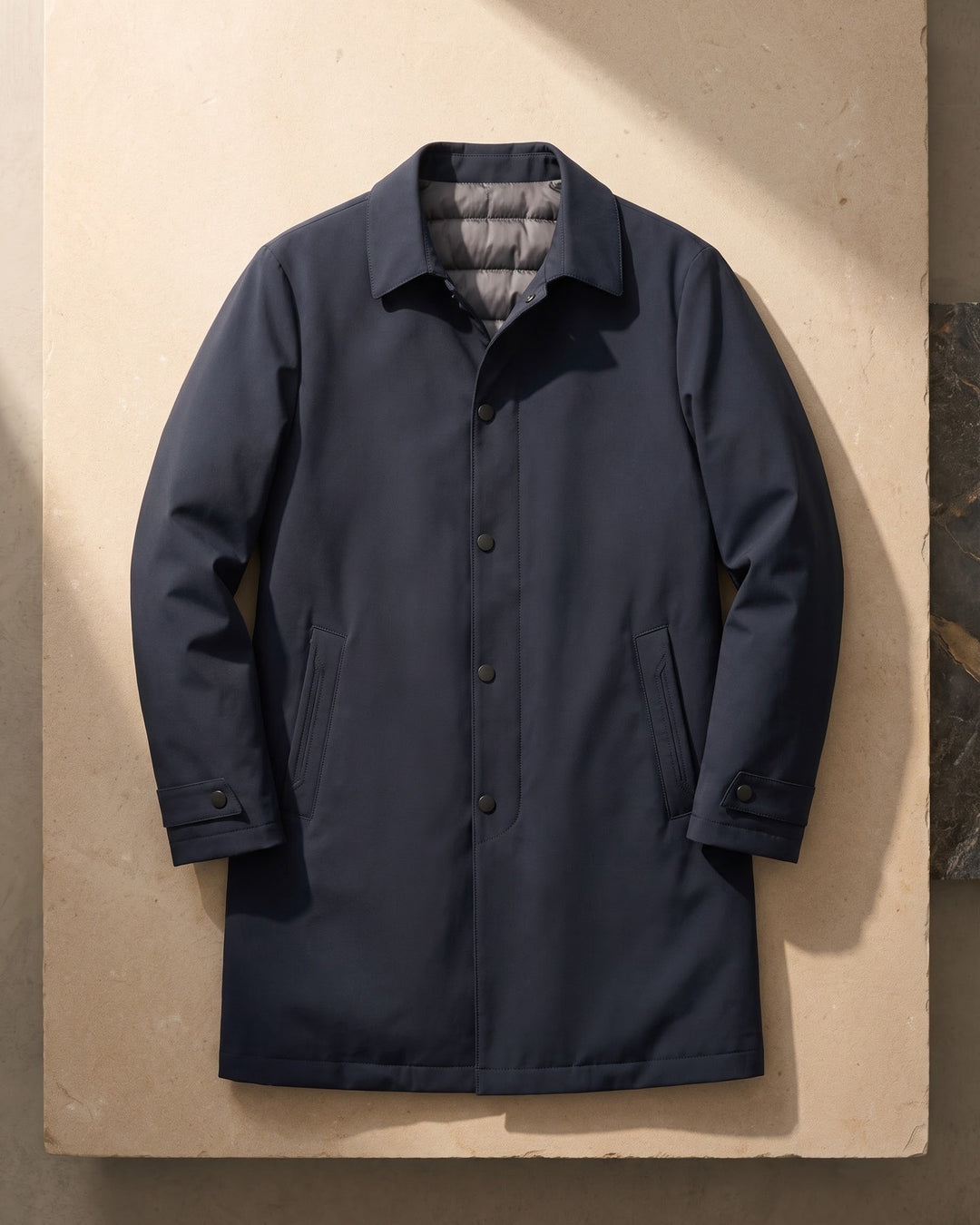 Enzo Down-Fill Mac Coat