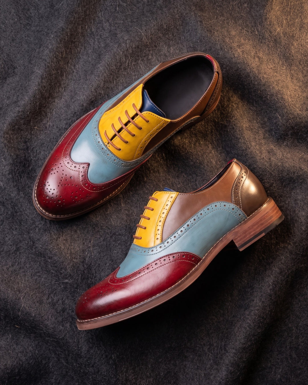 Simone Leather Wingtip Brogue Oxford