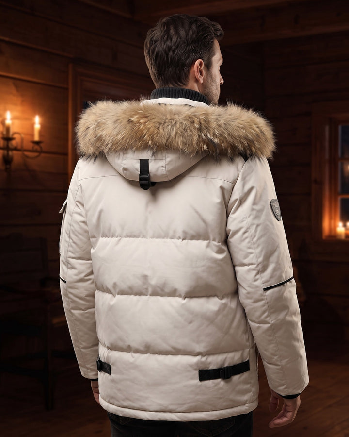 Francesco Fur-Trimmed Parka Jacket