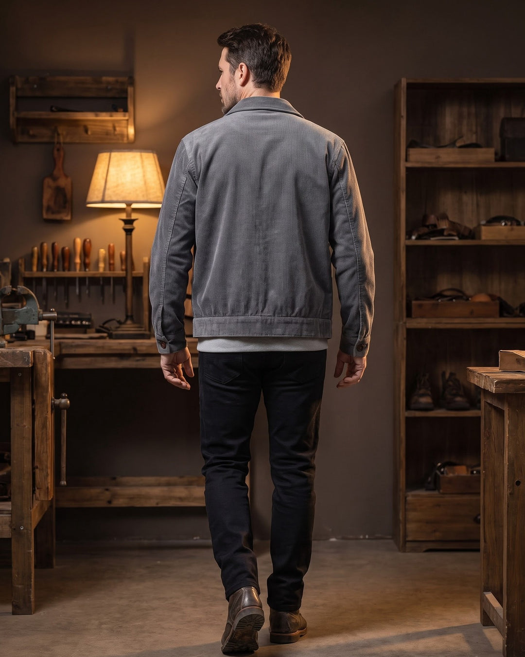 Carlo Corduroy Overshirt Jacket