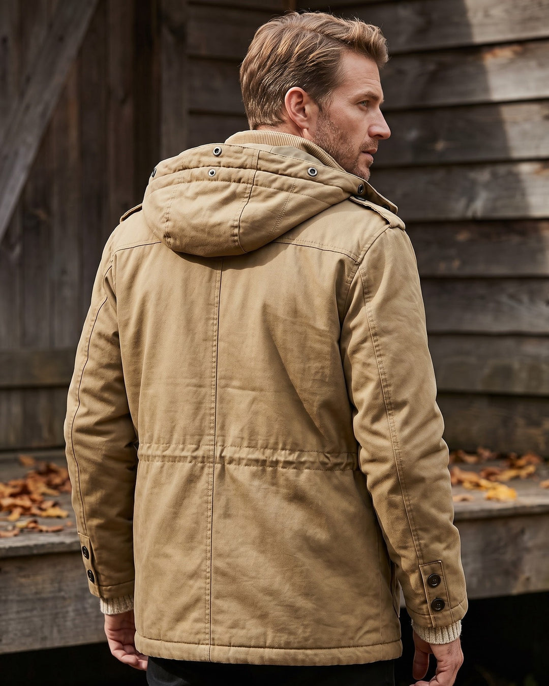 Vittorio Fleece-Lined Hooded Parka