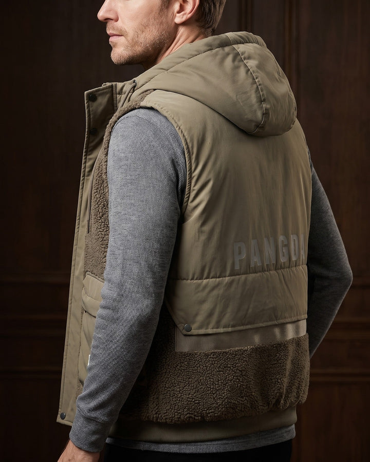 Teodoro Sherpa Hooded Vest