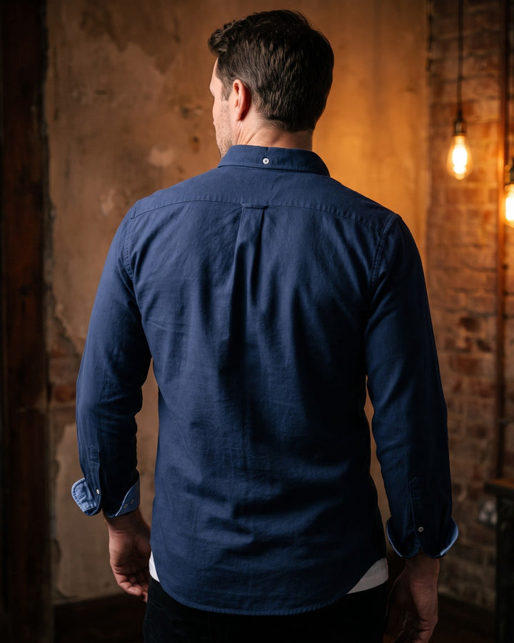 Domenico Cotton Button-Down Shirt