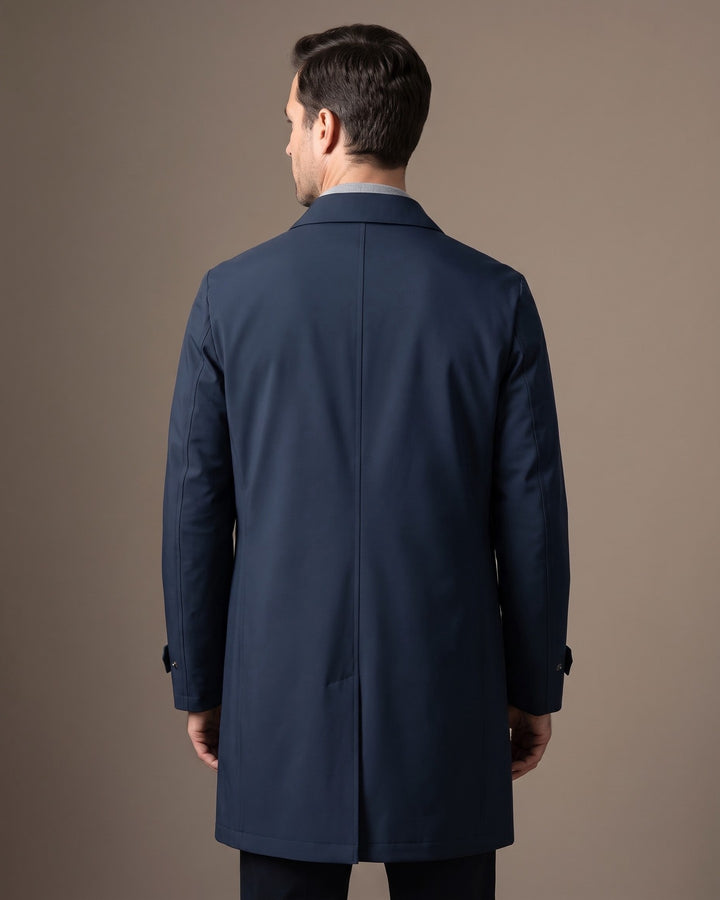 Enzo Down-Fill Mac Coat