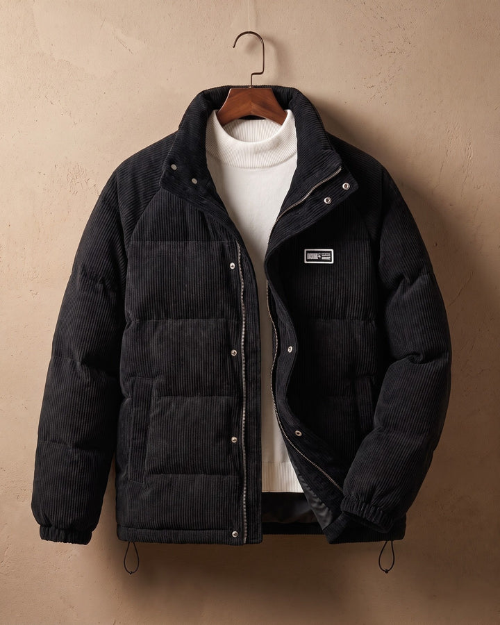Cesar Corduroy Puffer Jacket
