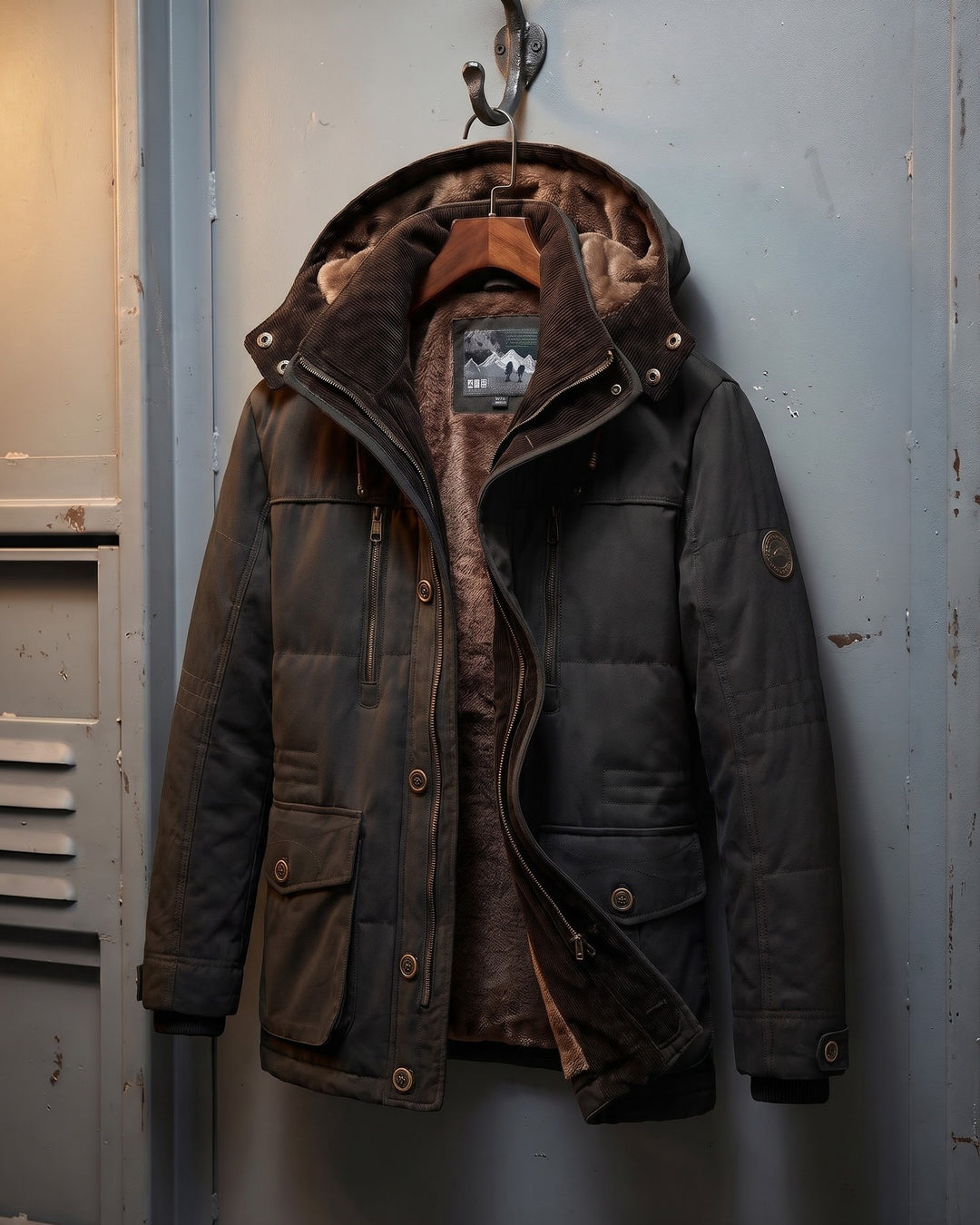 Fortunato Cotton Blend Winter Jacket