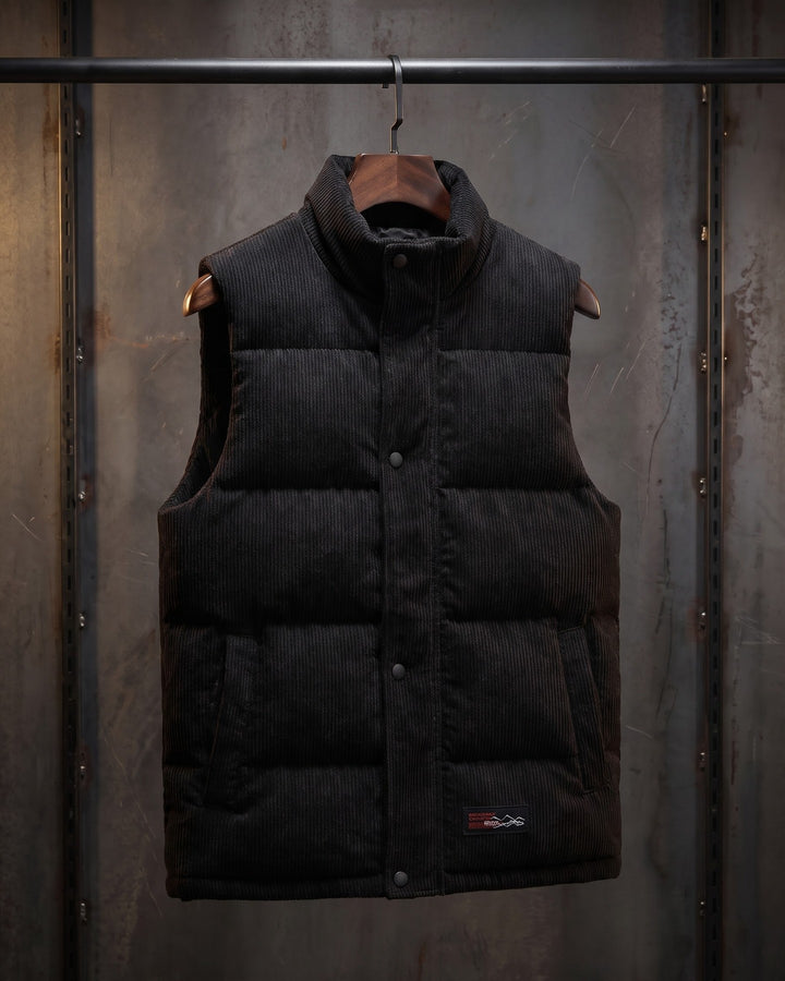 Franco Corduroy Puffer Vest