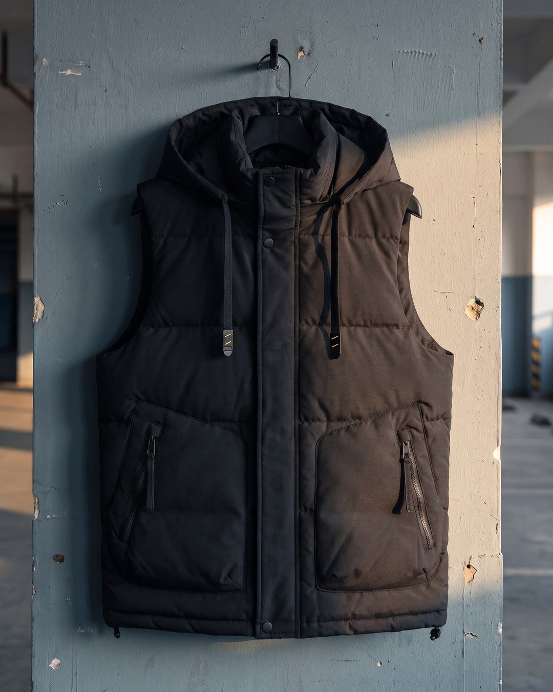 Luciano Hooded Puffer Vest