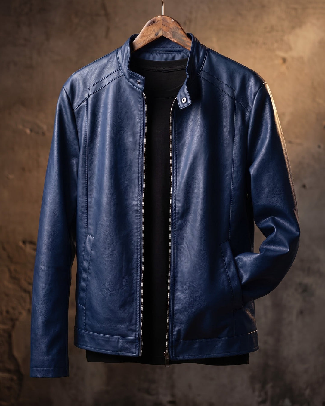 Roberto Faux Leather Jacket