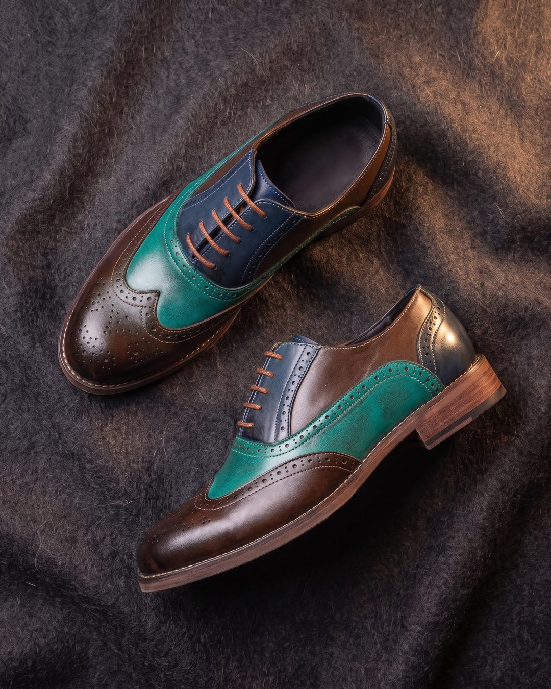 Simone Leather Wingtip Brogue Oxford