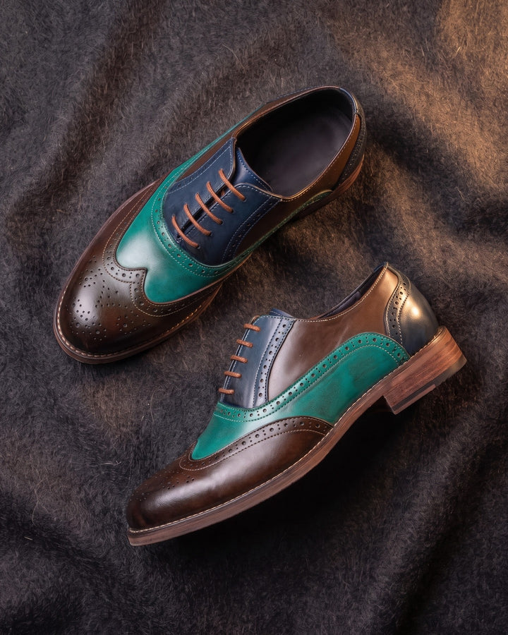 Simone Leather Wingtip Brogue Oxford
