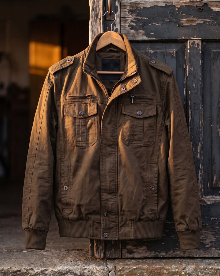 Fausto Cotton Military Jacket