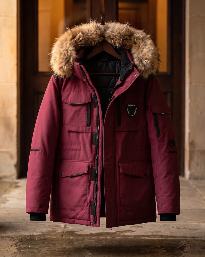 Francesco Fur-Trimmed Parka Jacket