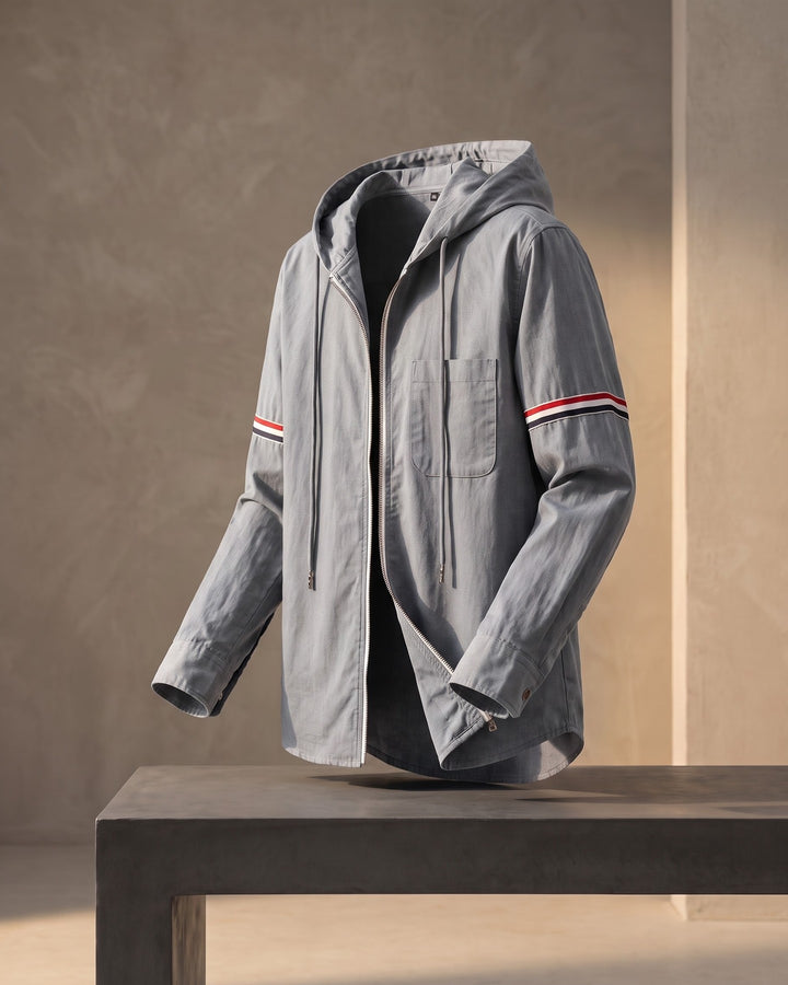 Pio Cotton Hooded Jacket