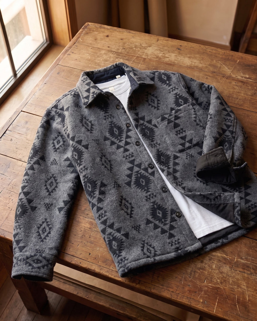 Luis Jacquard Overshirt