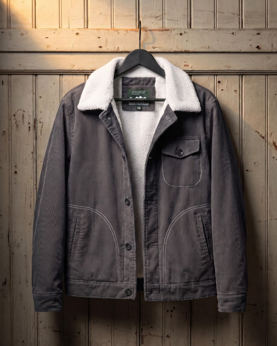 Julian Corduroy Sherpa-Lined Jacket
