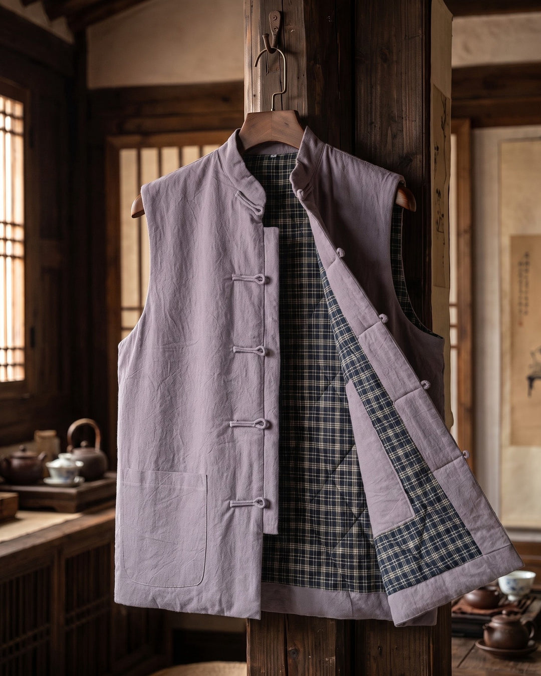 Michele Cotton Quilted Vest