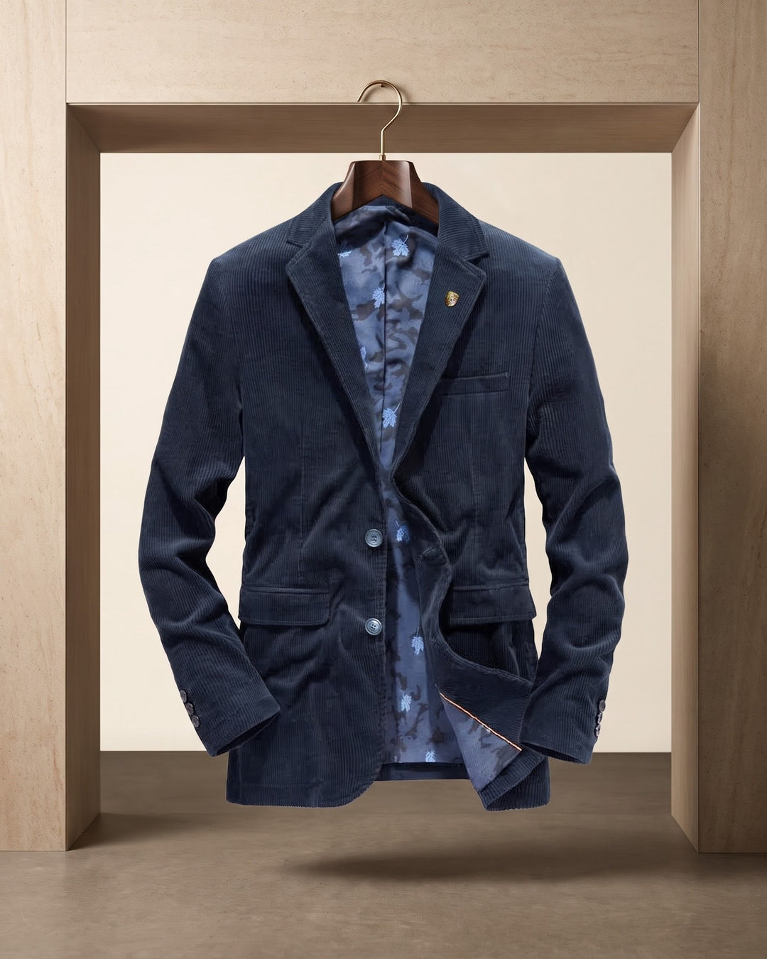 Xavier Cotton Corduroy Blazer
