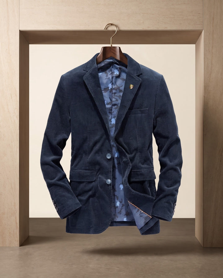 Xavier Cotton Corduroy Blazer