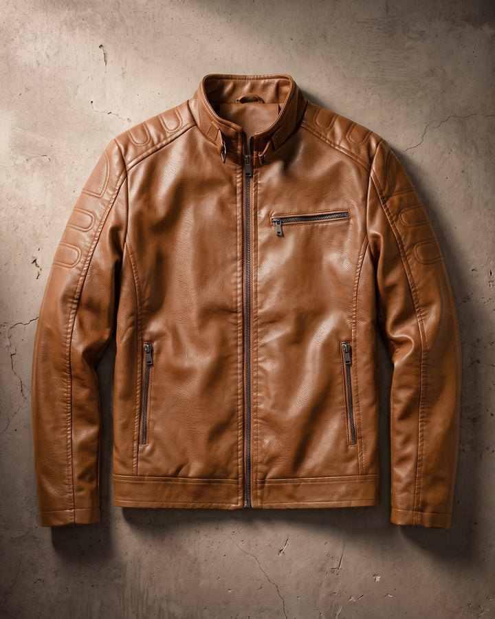Pasquale Leather Moto Jacket