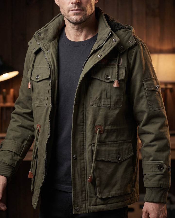 Oscar Cotton Military Jacket