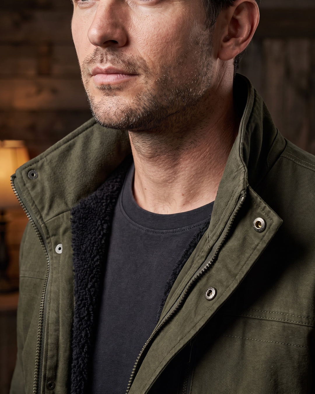 Oscar Cotton Military Jacket