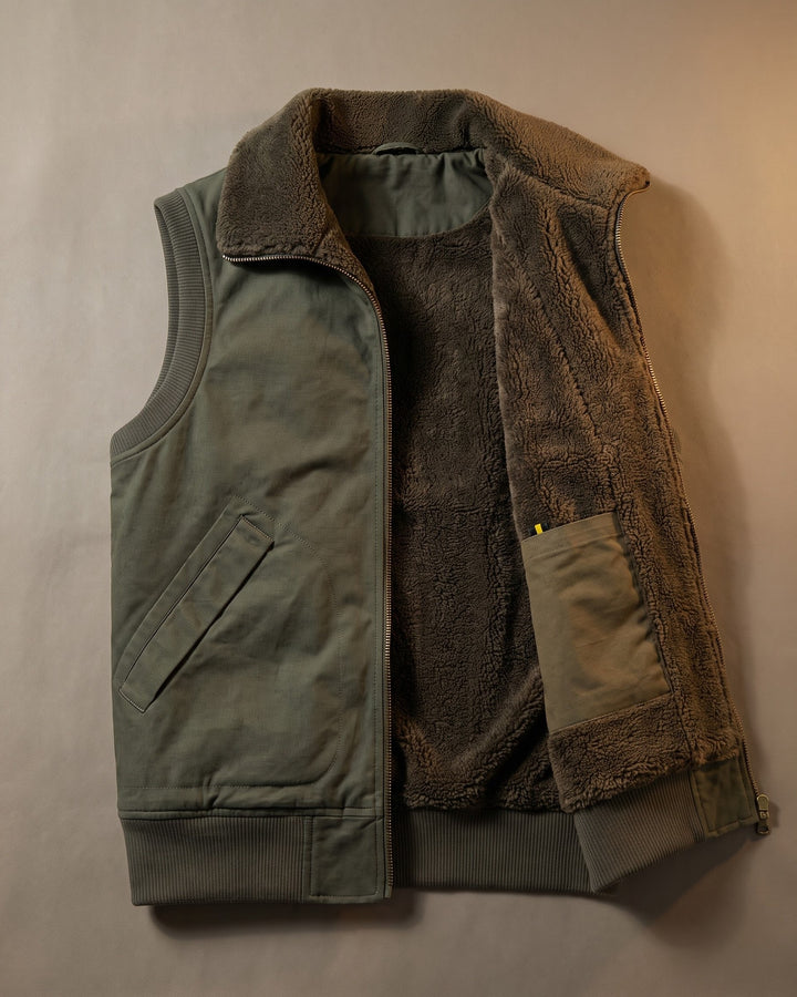 Aldo Cotton Sherpa-Collar Vest