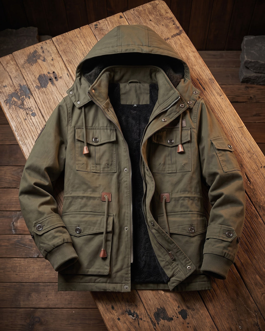 Oscar Cotton Military Jacket