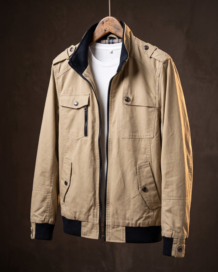 Nicola Cotton Bomber Jacket