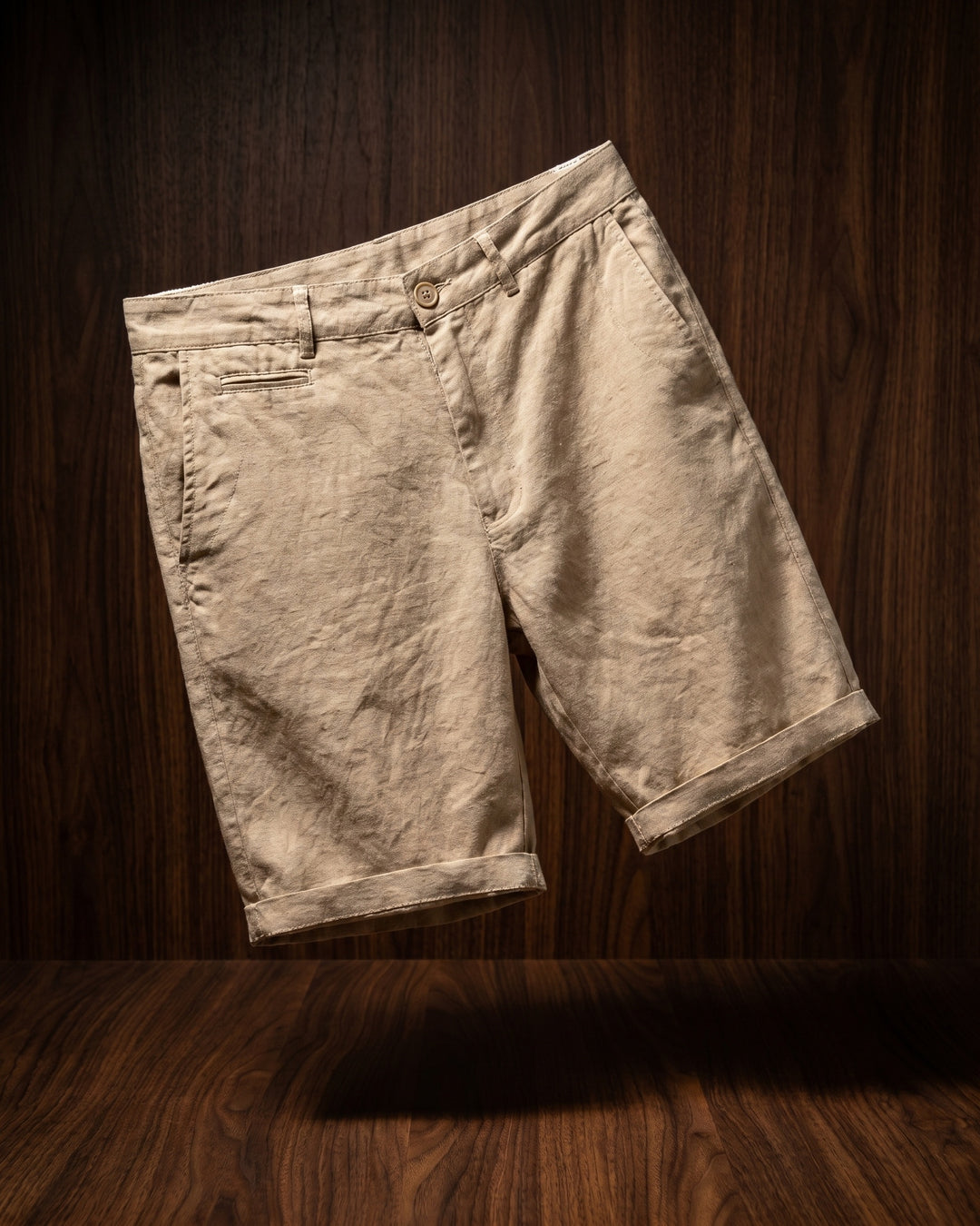 Julian Linen-Blend Shorts